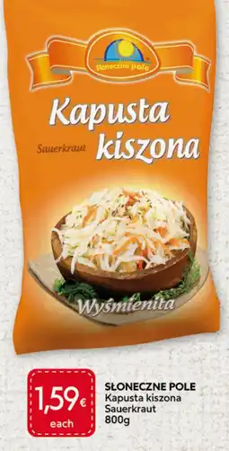 Food Plus Słoneczne pole Kapusta kiszona aanbieding