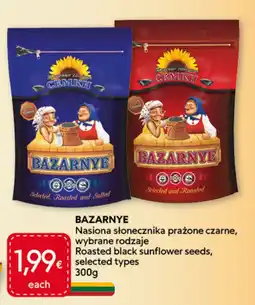 Food Plus bazarnye roasted black sunflower seeds selected types aanbieding