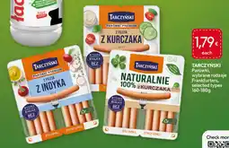 Food Plus Tarczyński Frankfurters Selected Types aanbieding