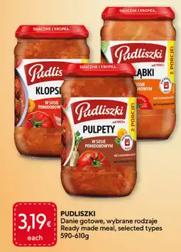 Food Plus Pudliszki Pulpety aanbieding