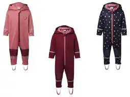 Lidl LUPILU Kinder softshell regenpak aanbieding