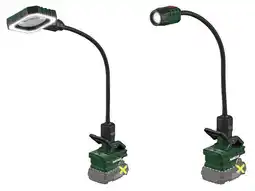 Lidl PARKSIDE Accu-LED-lamp 20 V, zonder accu en lader, met klemfunctie aanbieding