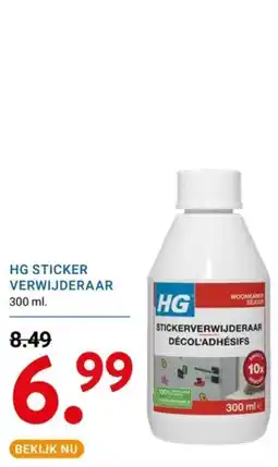Kluswijs HG sticker verwijderaar aanbieding