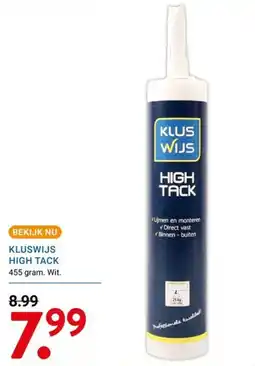 Kluswijs Kluswijs High Tack aanbieding