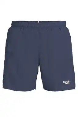 Wehkamp BOSS zwemshort Swordfish donkerblauw aanbieding