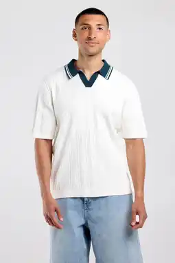 Wehkamp America Today regular fit polo - off white aanbieding