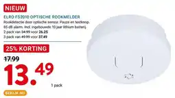 Kluswijs elro fs2010 optische rookmelder aanbieding