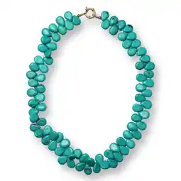 Wehkamp Bonnie Studios ketting Moos turquoise aanbieding