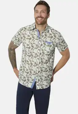 Wehkamp Babista regular fit overhemd Plus Size met print - groen aanbieding