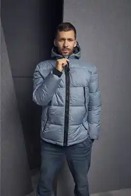 Wehkamp Babista quilted winterjas Plus Size - lichtblauw aanbieding
