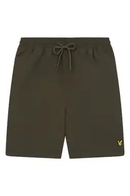 Wehkamp Lyle & Scott zwemshort donkergroen aanbieding