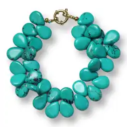 Wehkamp Bonnie Studios armband Moos turquoise aanbieding
