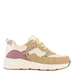 Wehkamp Graceland chunky sneakers beige/multi aanbieding