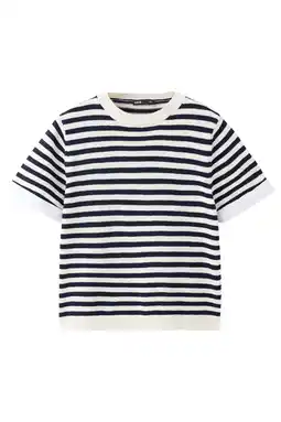 Wehkamp Mango gebreide trui - donkerblauw aanbieding