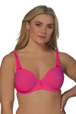 Wehkamp Elbrina voorgevormde T-shirt-bh met beugel fuchsia aanbieding