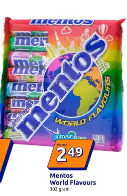Action Mentos World Flavours aanbieding