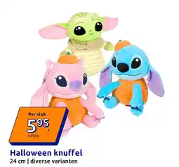 Action Halloween knuffel aanbieding
