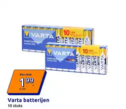 Action Varta batterijen aanbieding