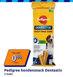 Action Pedigree hondensnack Dentastix aanbieding