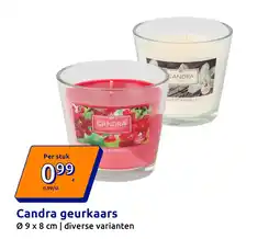 Action Candra geurkaars aanbieding