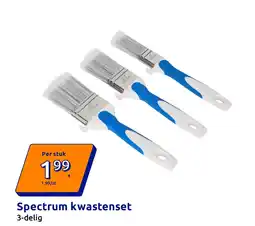 Action Spectrum kwastenset aanbieding