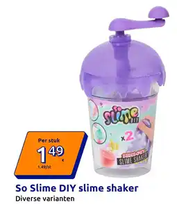 Action So Slime DIY slime shaker aanbieding