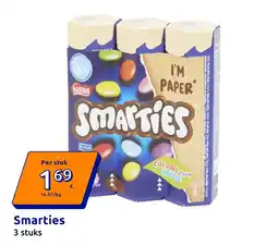 Action Smarties aanbieding
