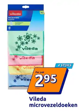 Action Vileda microvezeldoeken aanbieding