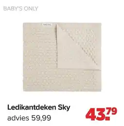 Baby-Dump Baby's only Ledikantdeken Sky aanbieding