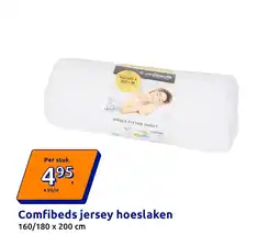 Action Comfibeds jersey hoeslaken aanbieding