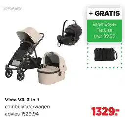 Baby-Dump Uppababy Vista V3, 3-in-1 combi-kinderwagen aanbieding