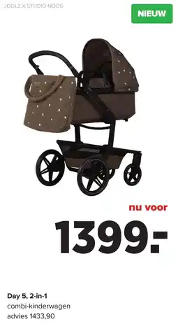 Baby-Dump Joolz x studio noos day 5, 2-in-1 combi-kinderwagen aanbieding