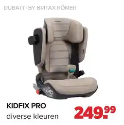 Baby-Dump dubatti by britax römer kidfix pro aanbieding