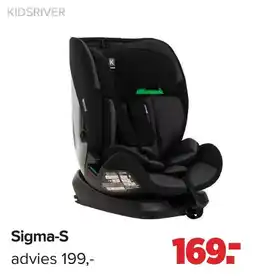 Baby-Dump kidsriver sigma-s aanbieding