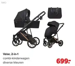 Baby-Dump Riko Velar, 2-in-1 combi-kinderwagen aanbieding