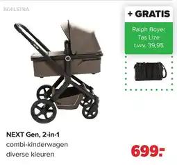 Baby-Dump koelstra next gen 2-in-1 combi-kinderwagen aanbieding