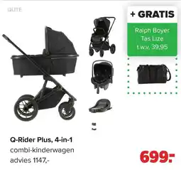 Baby-Dump Q-Rider Plus, 4-in-1 combi-kinderwagen aanbieding