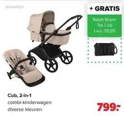 Baby-Dump Bugaboo Cub, 2-in-1 combi-kinderwagen aanbieding