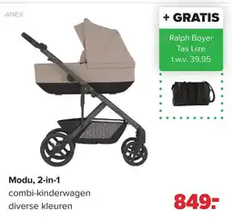Baby-Dump Anex modu 2-in-1 combi-kinderwagen aanbieding