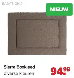 Baby-Dump Baby's only Sierra Boxkleed aanbieding