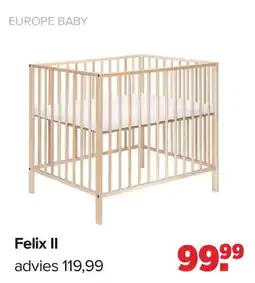 Baby-Dump Europe baby felix ii aanbieding