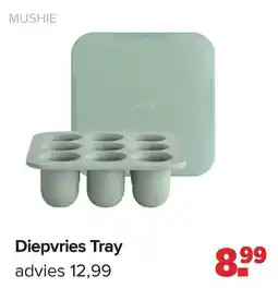 Baby-Dump Mushie Diepvries Tray aanbieding