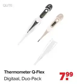 Baby-Dump QUTE Thermometer Q-Flex aanbieding