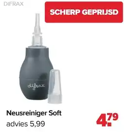 Baby-Dump difrax neusreiniger soft aanbieding
