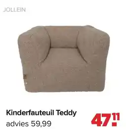 Baby-Dump JOLLEIN Kinderfauteuil Teddy aanbieding