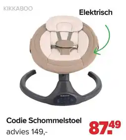 Baby-Dump Kikkaboo Codie Schommelstoel aanbieding