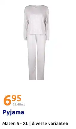 Action Pyjama aanbieding