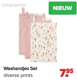 Baby-Dump Little Dutch Washandjes Set aanbieding