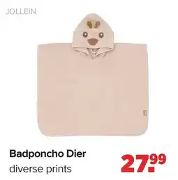 Baby-Dump JOLLEIN Badponcho Dier aanbieding