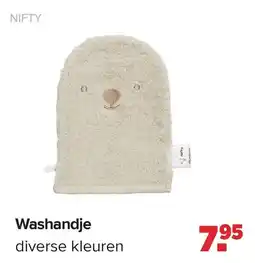 Baby-Dump Nifty washandje aanbieding